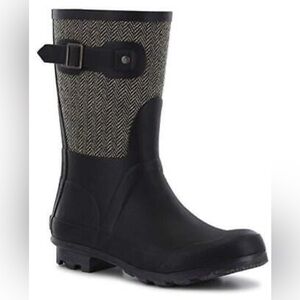 CHOOKA Solid Rubber Mid Calf Rain Boots 9